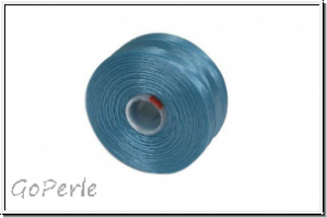 S-Lon, Size D, Beading Thread, Fdelgarn, turquoise blue, 1 Spule